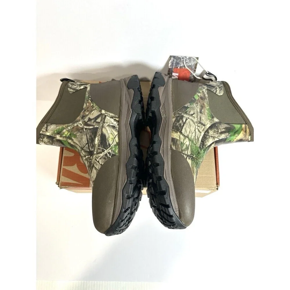 HISEA Men’s 11 Camo Neoprene Waterproof Ankle Rain&Snow  Fishing Hunting Boots